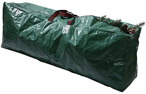 CrazyGadget® Extra Large Christmas Xmas Tree Decorations Long Storage Zip Bag with Handles 120 x 25 x 43 cm/47 x 10 x 16