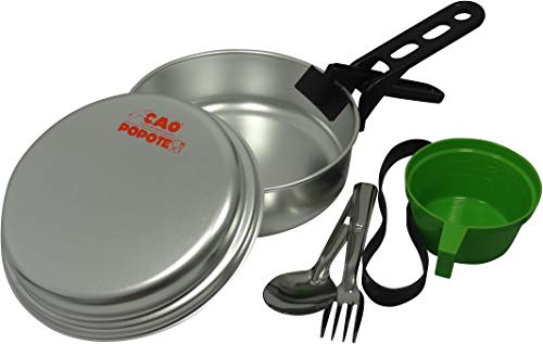 Cao Popote Alu Scout 1 Personne, Persona Unisex-Adulto, Senza Colore, 1,1 l