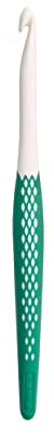 Prym Ergonomic Hook for Wool, White / Green, 7mm