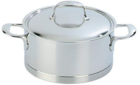 Demeyere Atlantis Saucepan with Lid 16 cm/1.5 L Diameter: 8 cm.