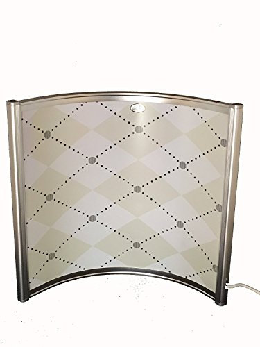 Mesa calefacción por infrarrojos de mando a arco 290 W 3 años de garantía Producto CE, blanco, 290 Watt