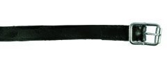 PFIFF Piel Espuelas Correa, Negro