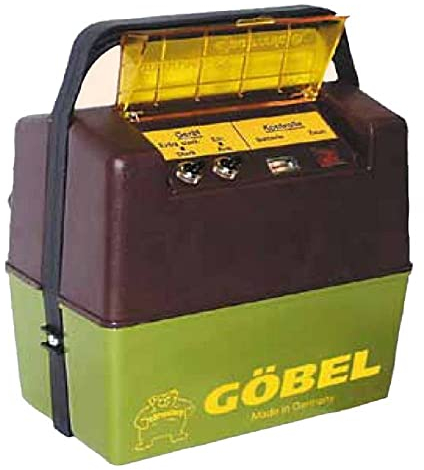 Göbel Weidezaungerät Batteriegerät Bärenstark B 400 bis 5km Zaunlänge 0,28J 9V ohne Batterie