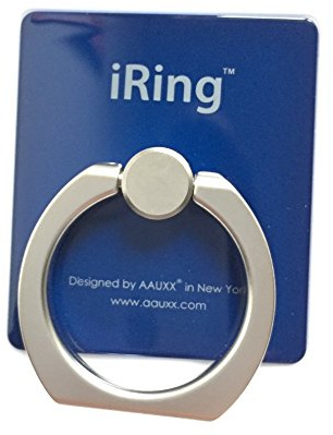 iRing Premium Style Ring, Smartphone-, Handy-Halterung, Haltegriff, Standfuß, Autohalterung, Selfie, für iPhone 6/6Plus/6S, Galaxy 5/S6/Note, Sony Xperia Z5, LG G4/Nexus 5 X, Huawei G8/P8, HTC One A9/M9/Desire