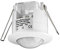 Goobay 95173 Infrarot Bewegungsmelder für Innen IP20, 360° PIR Sensor für LED Deckenleuchte Melder Decke Unterputz Montage 6 m Reichweite, Weiß