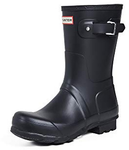 Hunter MFS9000RMA-BLK-40/41 Unisex Adults’ Rain Boot, Black, 6 UK
