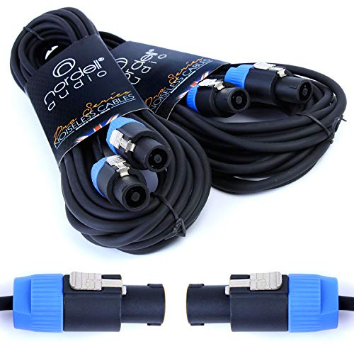 1 x 10 metre (10m) Speakon Compatible Speaker Leads/Cables - PA systems