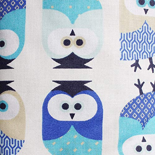 Odenwälder 8900-3-1166 Laufgittereinlage Eule blau 100x100cm