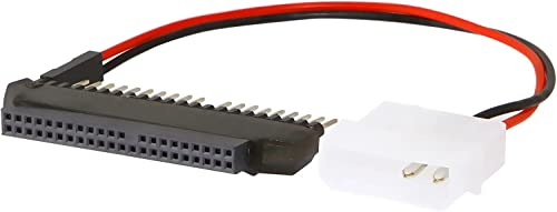 Sabrent 2.5/3.5 Adapter - 44-pin, 40-pin, Male/Female, IDE/SATA, Nickel, Black, White)