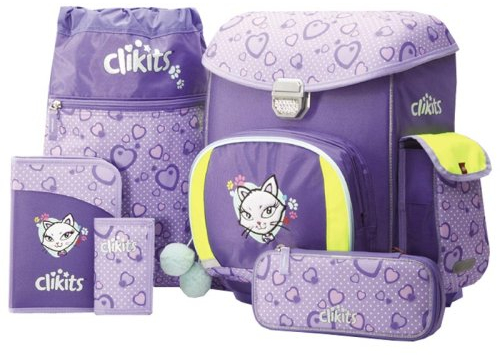 Lego 40107 - Ranzenset Lego Clikits Cat lila 5teilig