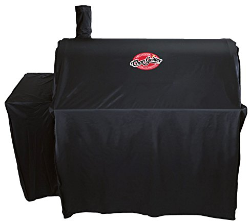 Char Griller 3737 Grill Cover, Fits 2137 Outlaw Charcoal Grill, Black