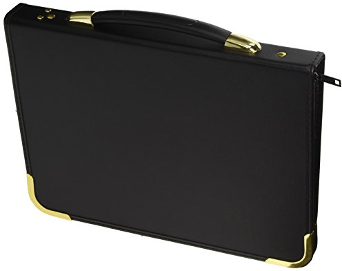 Clairefontaine PCJ1A4BKZ Valigetta in Vinile, A4, Nero