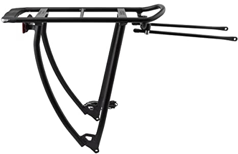 Racktime Shine Evo System-gepäckträger, schwarz, 45 x 25 x 20 cm