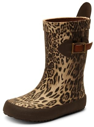 Bisgaard Unisex Kinder Scšvia Gummistiefel, Leopard, 34 EU