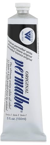 Weber Permalba 5-Ounce Oil Paint, White (2758)