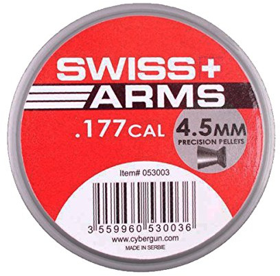 Swiss Arms Air Rifle Pellets .177 4.5mm