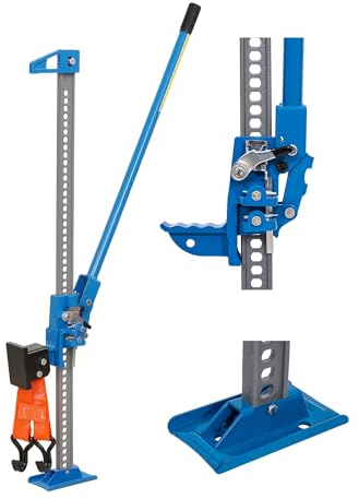 KATSU Farm Jack 48 Inch High Lift 3 Tonne with Lift Mate Lifting Lifter Attachment for 4x4 Off-Road Vehicles Tractors Trucks 161194