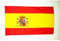 AZ FLAG - Drapeau Espagne - 90x60 cm - Polyester léger - Drapeau Espagnol Avec Oeillets Métalliques Intégrés - 40g