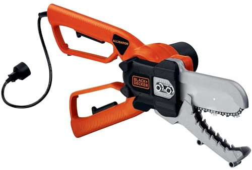 BLACK+DECKER Lopper Chain Saw, 4.5-Amp Pruner, Loppers for Tree Trimming Heavy Duty (LP1000)