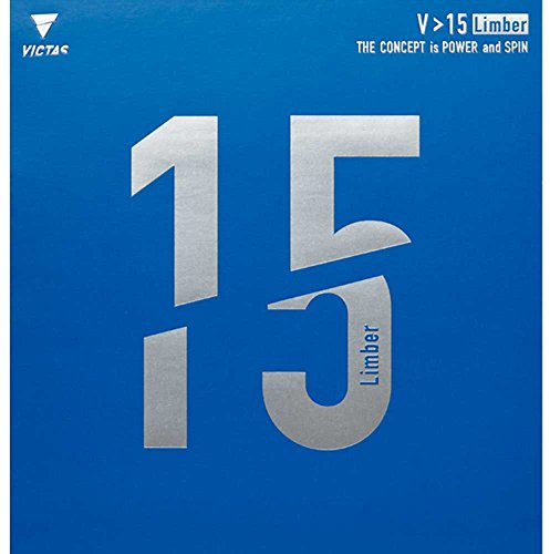 VICTAS Belag V > 15 Limber, schwarz, 2,0 mm