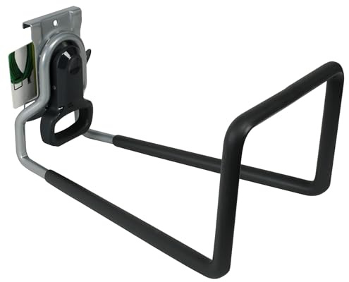 Rubbermaid Garage FastTrack Hose Hook Satin Nickel Wall Mounted Storage System Holds up to 50 pounds for Home/Garage