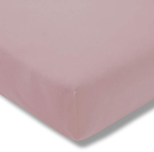 ESTELLA Spannbetttuch Feinjersey | rosa