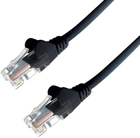 connektgear Group Gear 10 m RJ45 UTP CAT 6 24 AWG LS0H Stranded Flush Moulded Snagless Network Cable - Black