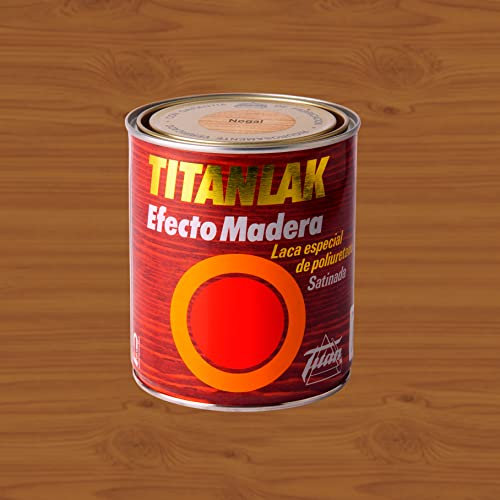 Titanlak Mad.(2803) – Vernice di color Noce, effetto legno, 750 ml