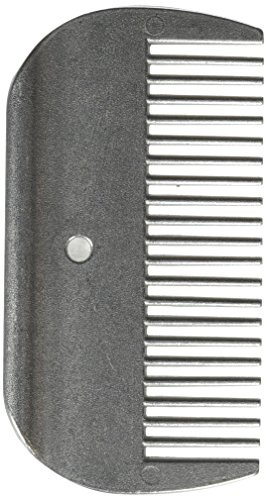 Partrade 077271 Mane Comb for Horses Silver, 4inch