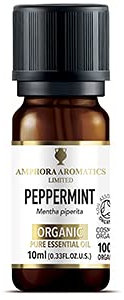 Amphora Aromatics Cosmos Organic Peppermint Essential piperita Oil 10ml