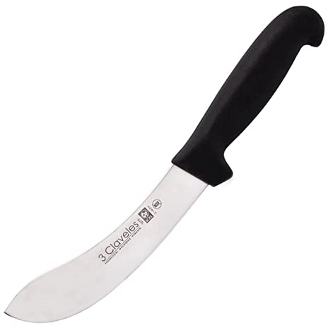 3Claveles 1277 - Cuchillo para despellejar, 16 cm, 6,5 pulgadas