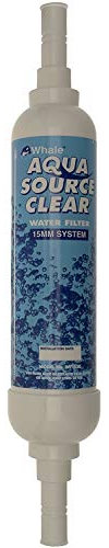 Whale Aqua Source Carbon Water Filter - White, 15 mm