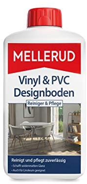 MELLERUD Vinyl & PVC Designboden Reiniger & Pflege Glänzend | 1 x 1 l | Zuverlässiger Reiniger zur Reinigung von Vinyl-, Design-, PVC- und Linoleumböden