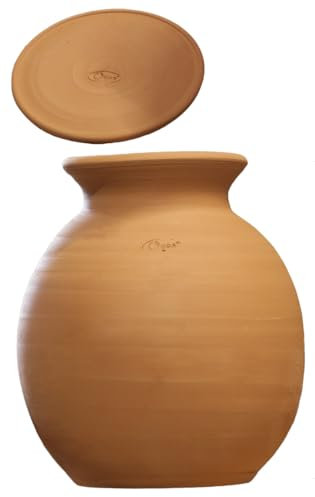 POTERIE D'ARROSAGE OYAS A ENTERRER 5 litres – AUTONOMIE 1 Semaine – Potager ET Jardin – OLLAS Terre Cuite – Fabrique en France - Solution d'irrigation écologique, 100% biodégradable.