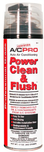 InterDynamics AC PRO CA-1 Auto Air Conditioning Aerosol Power Clean and Flush- 17 oz.
