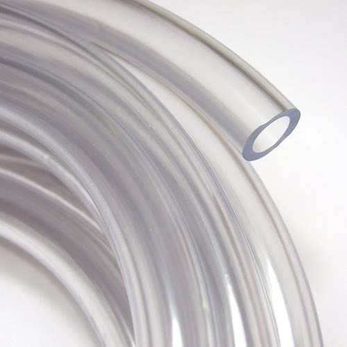 PVC Tube Syphon Tube for Home Brewing Syphoning Beer & Wine Food Grade PVC 12mm Internal Diameter 1/2” 3mm Wall (1M)