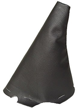 The Tuning-Shop for Citroen Berlingo II 2008-16 Gear Stick Gaiter Black Genuine Leather