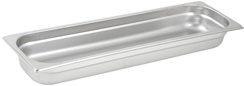 Winco Steam Pan, 2-1/2-Inch, Stainless Steel