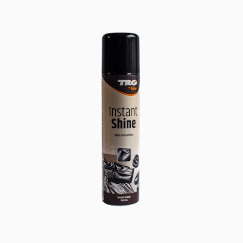 TRG The One - TRG INSTANT BRILLO SPRAY| Spray para pieles sintéticas para aportar brillo a los zapatos| Reviva los Colores Deteriorados por los Efectos de la Luz, 250 ml