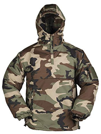 Mil-Tec Combate Anorak Woodland tamaño M