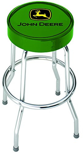 Plasticolor 004767R01 John Deere Garage Stool, 1 Pack , Green