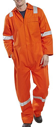 FIRE RETARDANT NORDIC DESIGN BOILERSUIT ORANGE 44