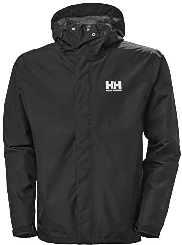 Helly Hansen Hombres Chaqueta Seven J, Negro, 5XL