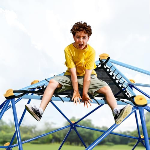 JYGOPLA Net Chair for 10FT 11FT Climbing Dome, Sturdy Climber Dome Accessories, Easy to Install, Ages 4 and up