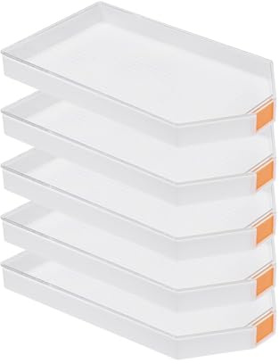 Ideen mit Herz Diamond Painting Bowls with Lids | Accessories | Ships | Organiser for Diamond Painting Stones | DIY | 15.5 cm x 8.8 cm x 1.4 cm | Pack of 5