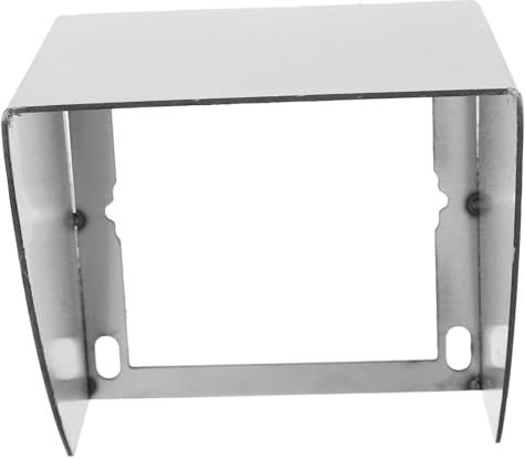 Iwowhero Edelstahl Waterproof Steckdosenabdeckung Schutzbox FüR AußEnsteckdosen Ideal FüR Badezimmer Wohnzimmer Und AußEnbereich 9.2 X 9.0 X 7.7 Cm
