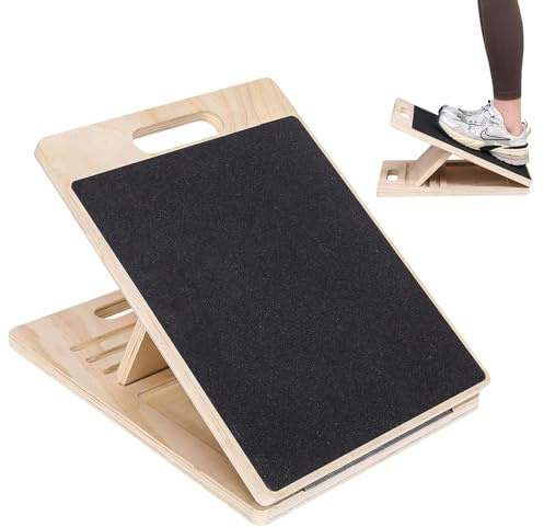 Planche Inclinée Professionnelle, Planche Inclinée En Bois, Planche Extensible Pour Mollet, Planche D'équilibre Mit Poignée Latérale Supplémentaire Pour La Portabilité
