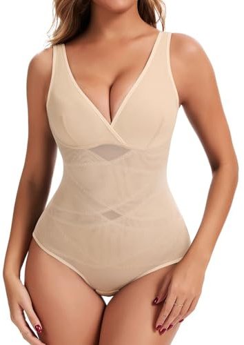 Joyshaper Shapewear For Women Bodysuit Body Shaper Tummy Control Shape Top
