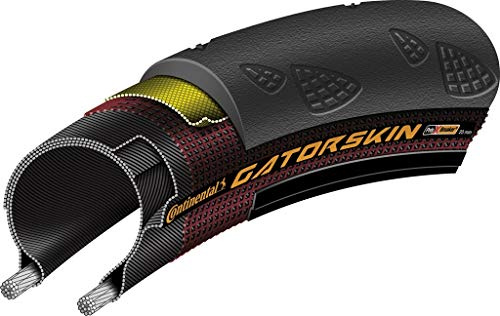 Continental Ultra Gatorskin Neumático, Negro, 700 x 23c