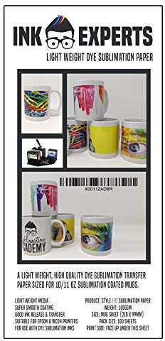 Ink Experts Style Lite Sublimationspapier, 100 g/m², 100 Blatt